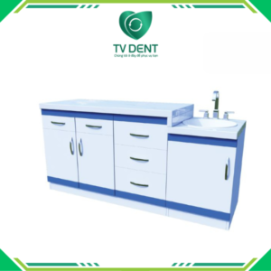 Hình ảnh tủ nha cố định RD-TN 10 thiết kế hiện đại, tối ưu lưu trữ dụng cụ và thiết bị nha khoa do TV DENT sản xuất